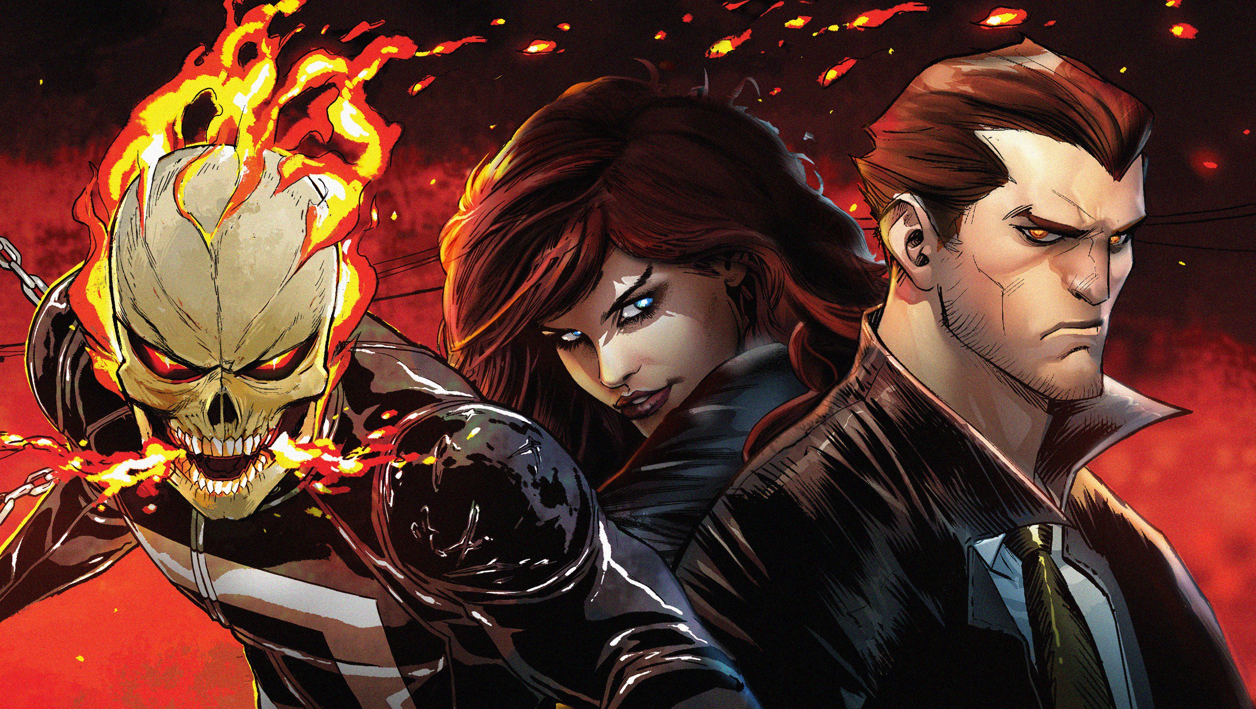 Nhân vật truyện tranh Ghost Rider. Nhân vật truyện tranh Ghost Rider.