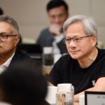 CEO Nvidia trong buổi làm việc với tập đoàn Viettel.