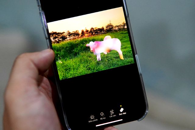 Tính năng xoá vật thể nhanh chóng.