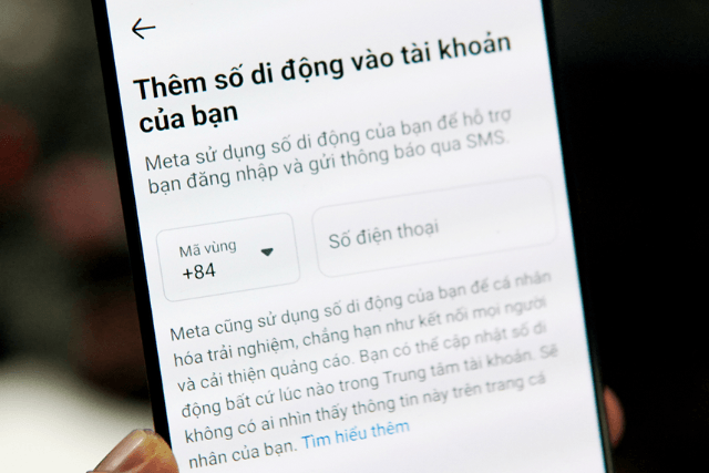 Bắt Đầu Xác Thực Bằng Số Điện Thoại Khi Dùng Mạng Xã Hội Người dùng mạng xã hội bắt buộc xác thực số điện thoại