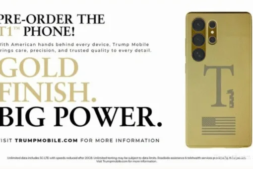 Smartphone Trump T1 gây tranh cãi vì thiết kế thiếu thống nhất Smartphone Trump T1 gây tranh cãi