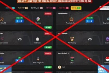 Website lậu Xôi Lạc TV.